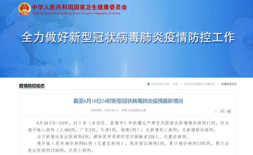 31省区市新增11例境外输入︰(31省区市新增境外输入14例)