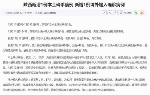“陕西新增本土确诊病例1例” 陕西新增本土确诊病例活动轨迹？