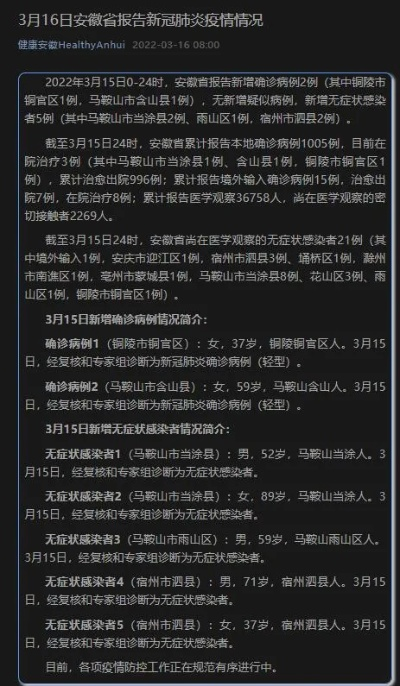 安徽确诊病例曾2次停留北京.安徽再增1例本土确诊 从北京前往