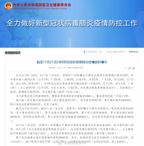 31省新增5例2例本土︰(31省区市新增确诊5例 本土3例) 31省新增5例2例本土︰(31省区市新增确诊5例 本土3例)