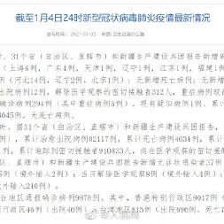 “31省区市新增4例境外输入” 31省区市新增13例境外输入？