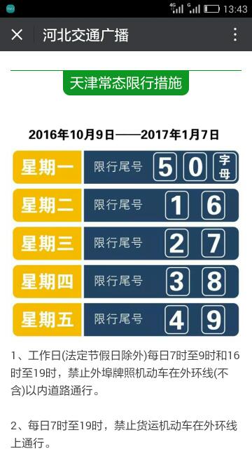 天津限号2022最新限号11月,天津限号2020年11月最新通知
