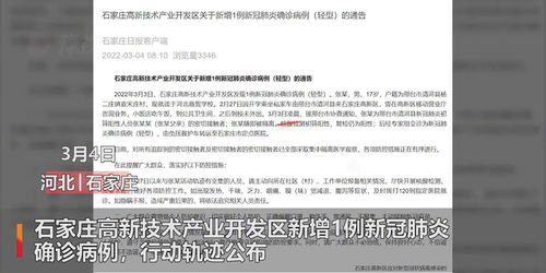【石家庄新增6例确诊/石家庄新增6例本土】 【石家庄新增6例确诊/石家庄新增6例本土】