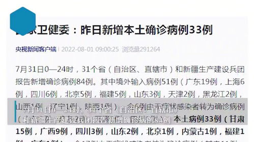 【31省新增确诊33例/31省新增确诊33例广东】