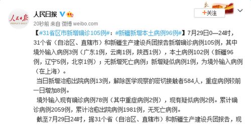 31省区市新增确诊105例-31省区市新增确诊病例9例 31省区市新增确诊105例-31省区市新增确诊病例9例
