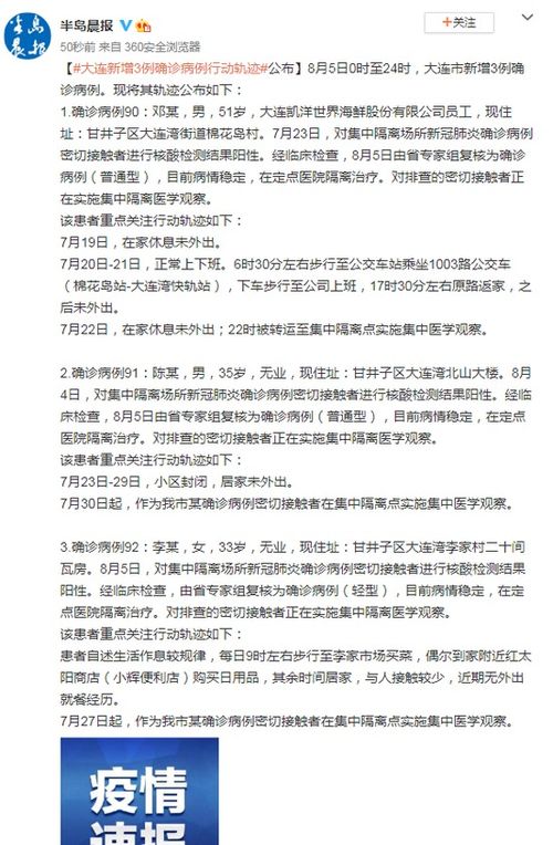 大连公布9例新增确诊详情,大连公布9例新增确诊详情是什么 大连公布9例新增确诊详情,大连公布9例新增确诊详情是什么